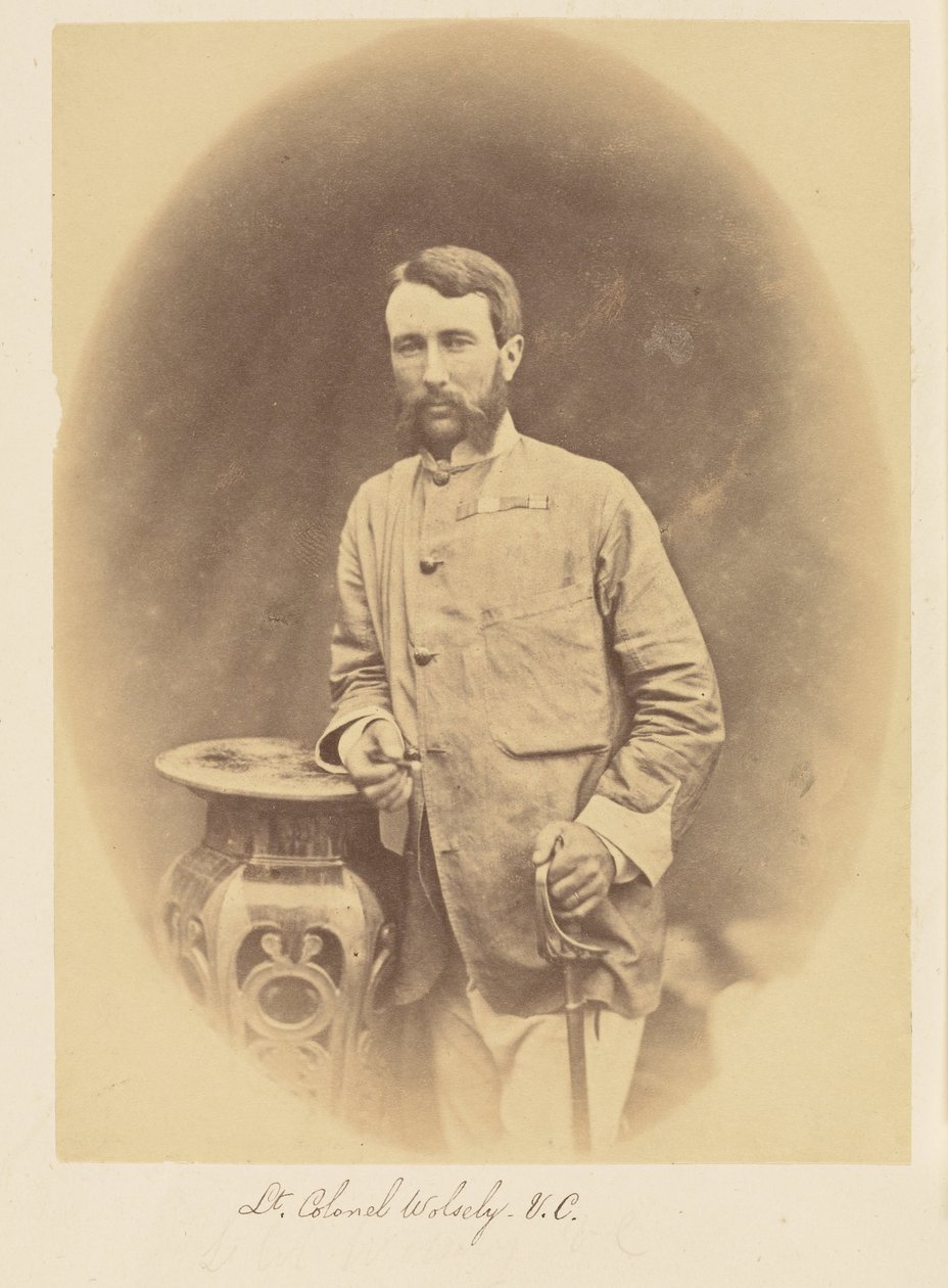 Teniente Coronel Wolsely, V.C. de Felice Beato
