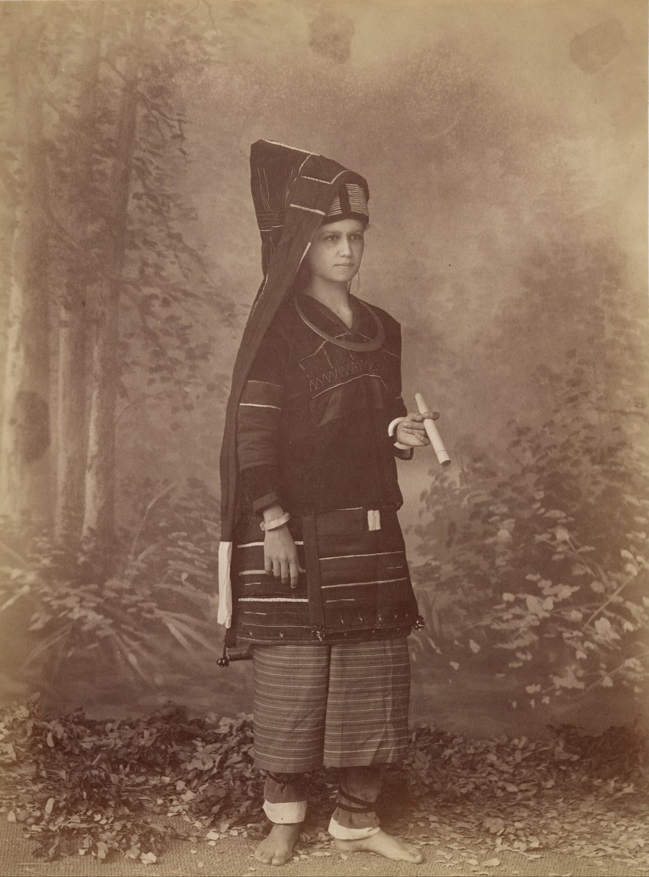 Mujer Palaung de Felice Beato