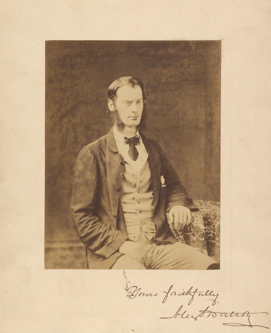 Retrato del Sr. Watson de Felice Beato