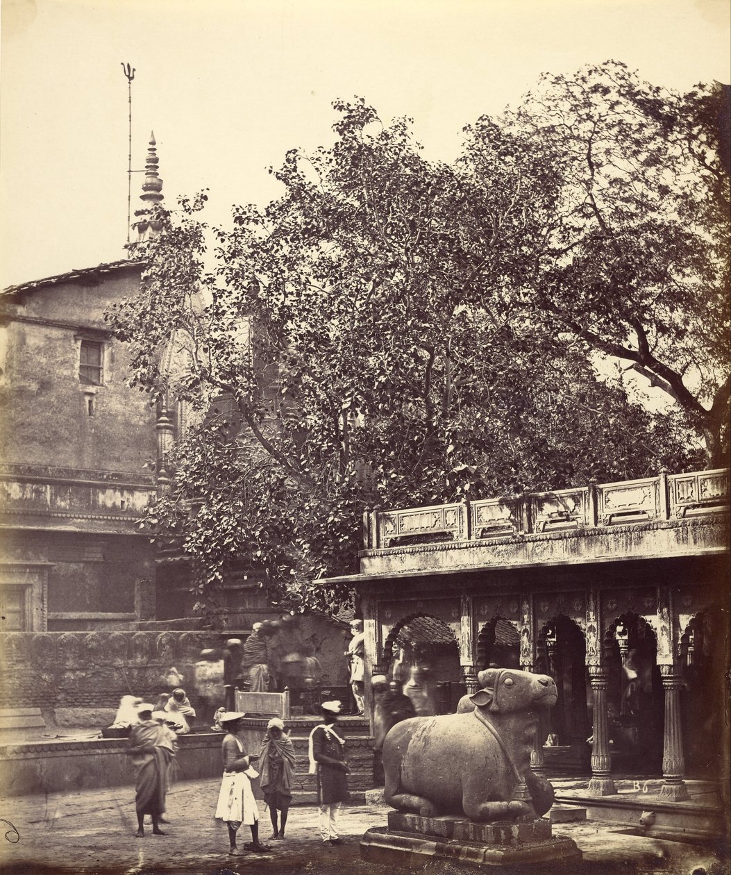 Pozo Sagrado (Benarés) de Felice Beato
