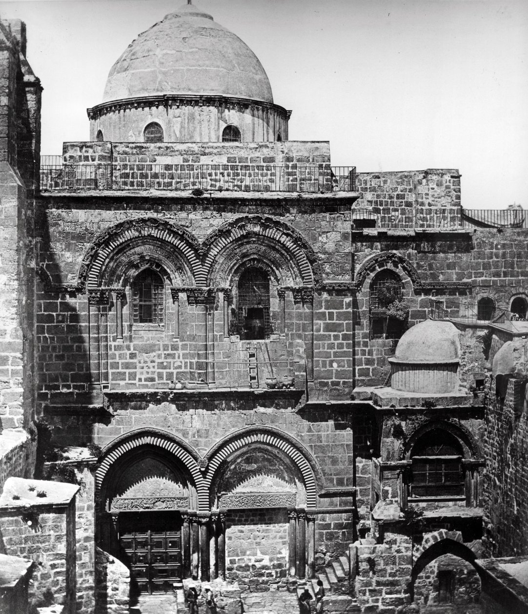 La Iglesia del Santo Sepulcro, 1857 de Felice Beato
