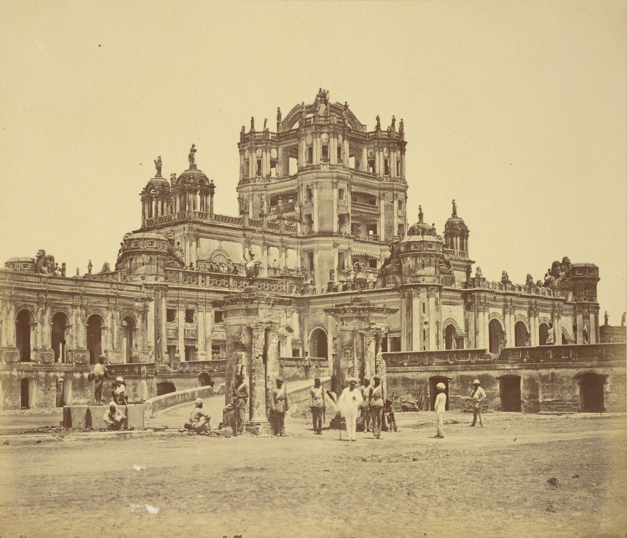 [El Colegio Martinière] de Felice Beato