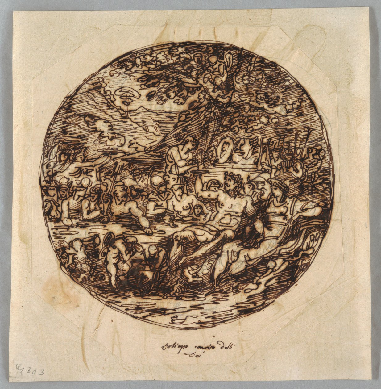 Banquete de los Dioses de Felice Giani