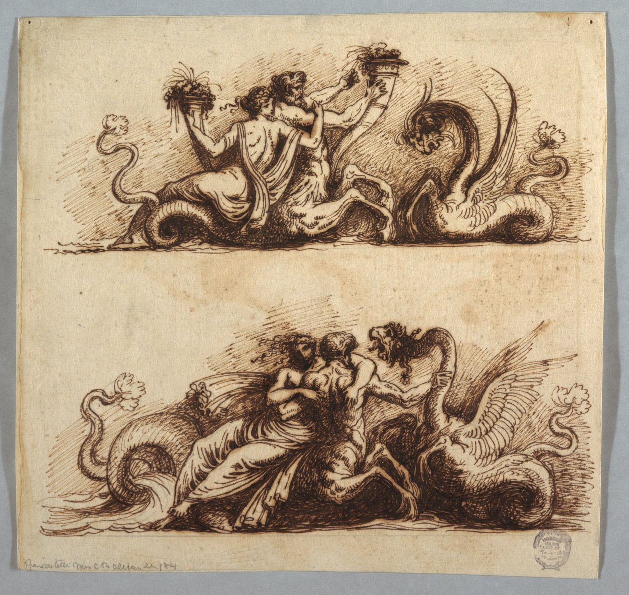 Bythos y Aphros de Felice Giani