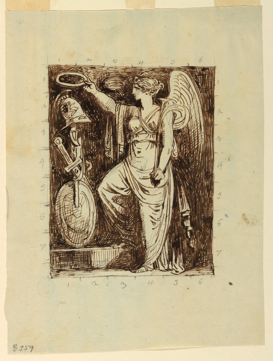 Dibujo (Italia), 1805 de Felice Giani