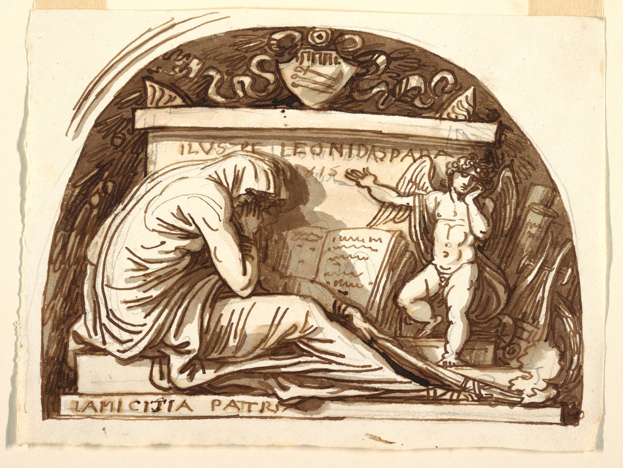 Monumento sepulcral para Leonida Spada de Felice Giani