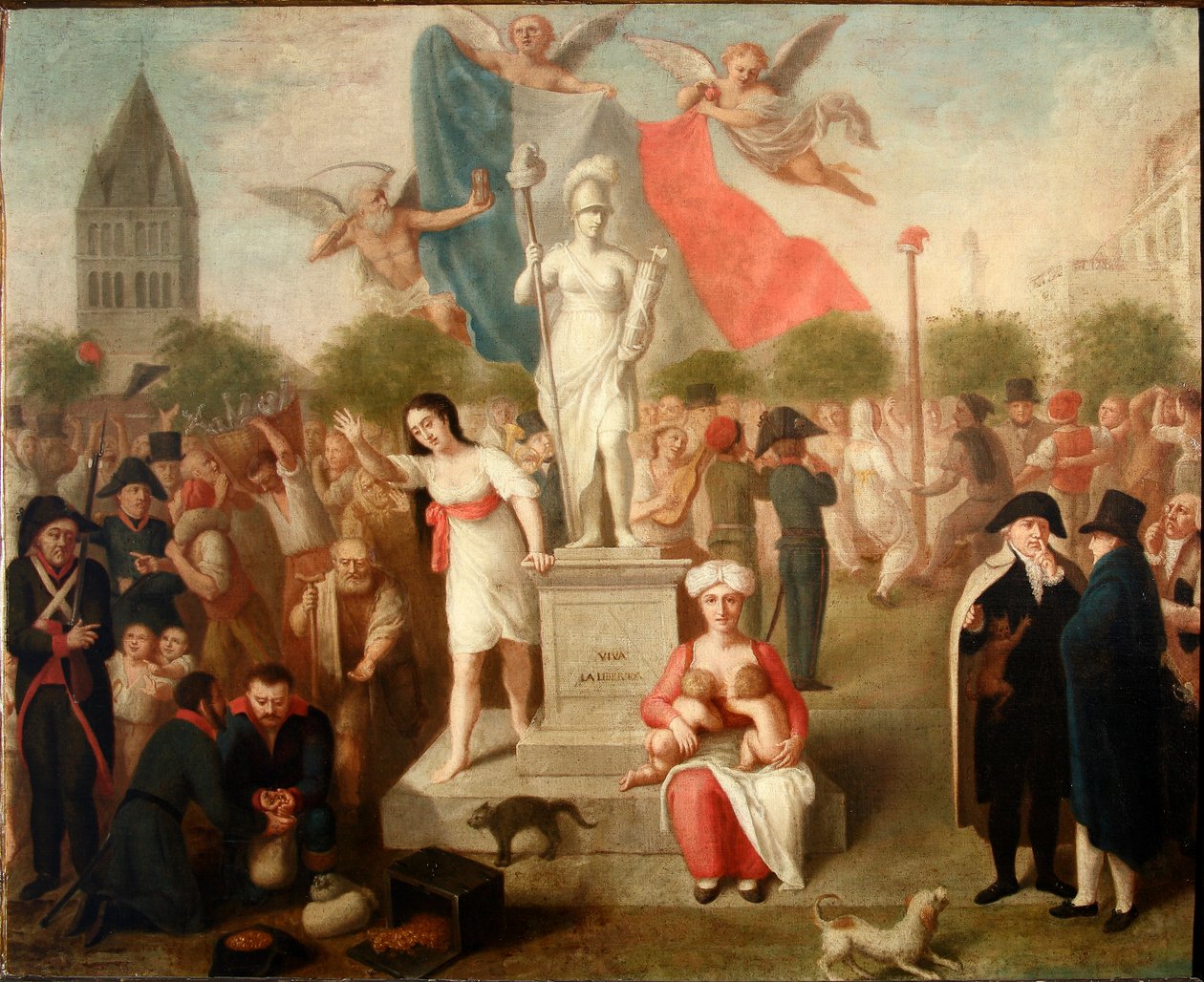 Alegoría de la Libertad (pintura de Felice Guascone