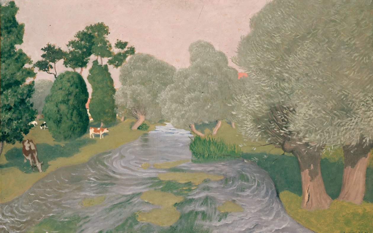 Paisaje. Arques-la-Bataille de Felix Edouard Vallotton