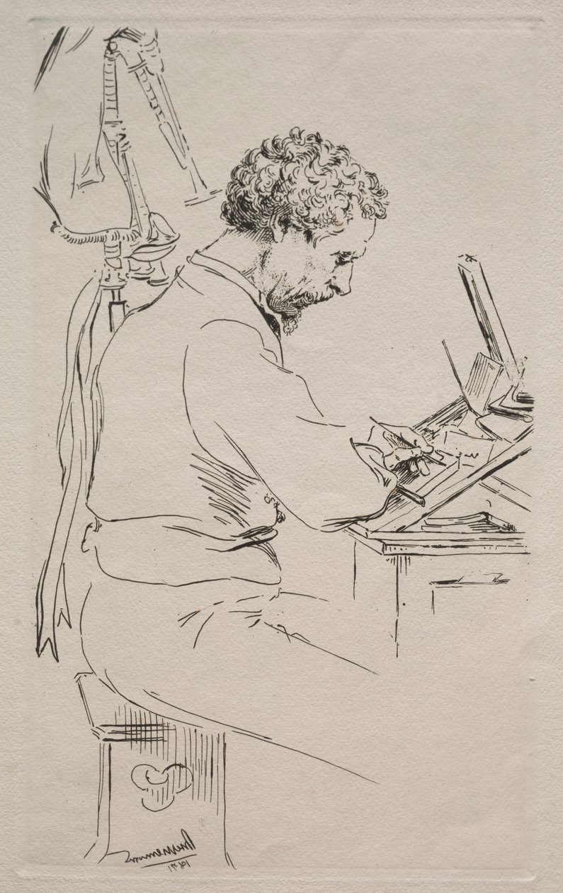 Charles Kean de Felix Bracquemond