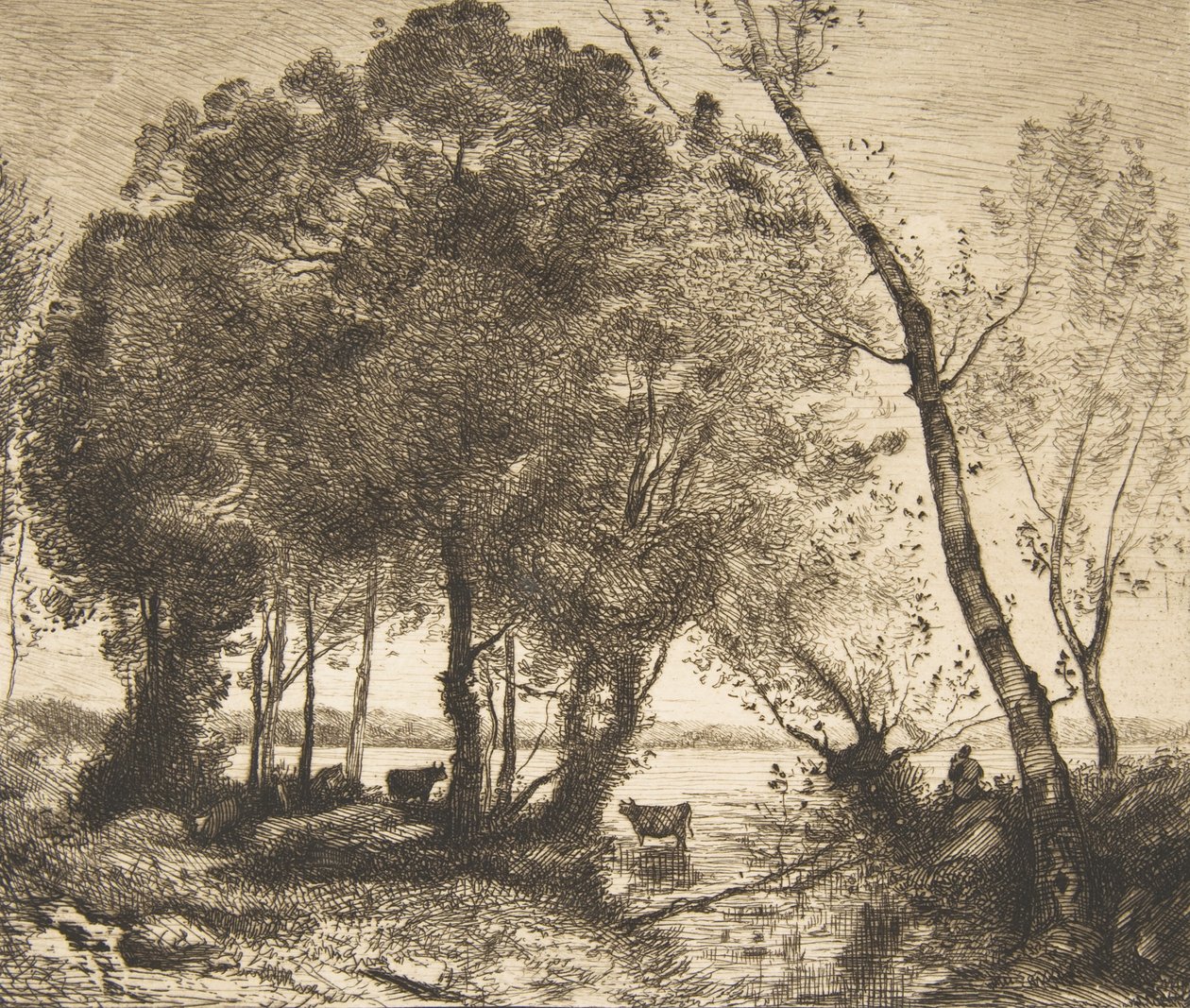El Lago de Felix Bracquemond