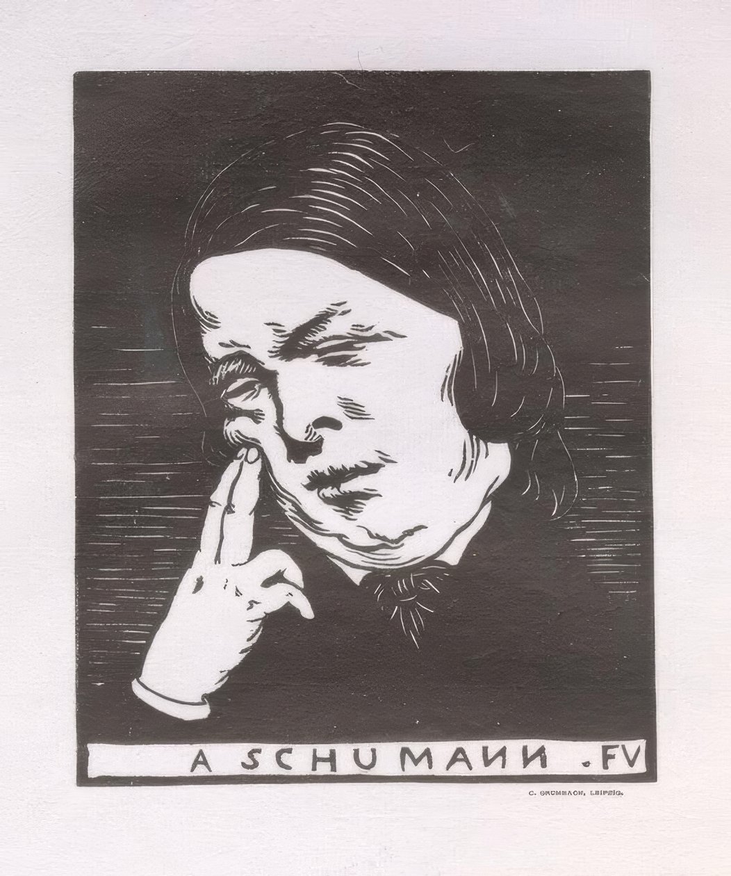 A Schumann de Felix Edouard Vallotton