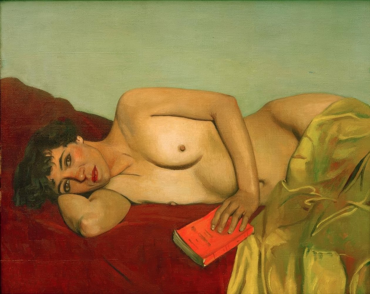 La lectura dejada de Felix Edouard Vallotton