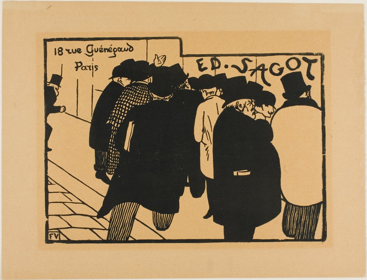 Aficionados a las impresiones de Felix Edouard Vallotton