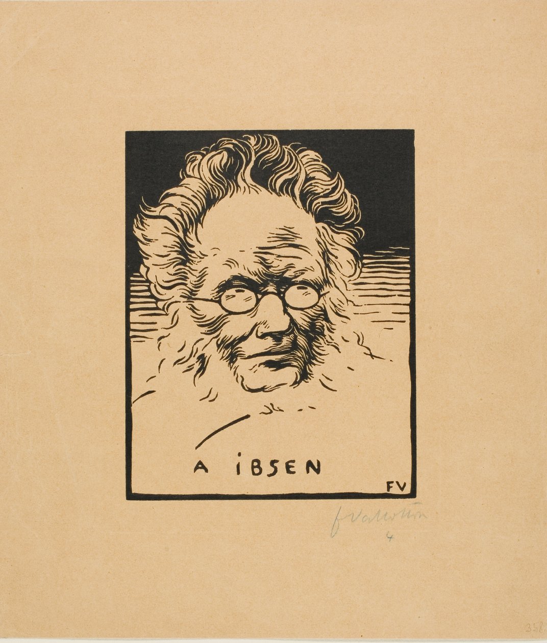 A Ibsen de Felix Edouard Vallotton