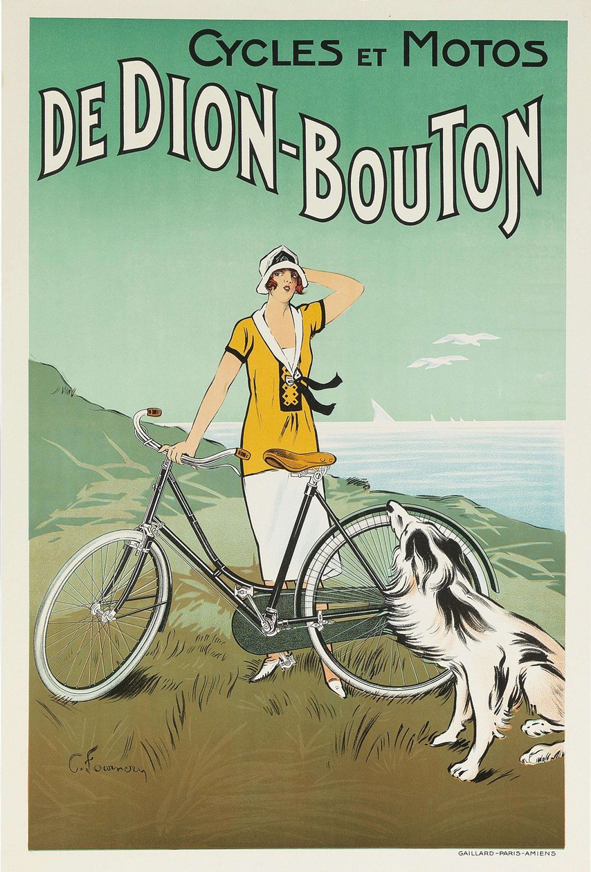Ciclos y Motos de Dion-Bouton, 1920s de Felix Fournery