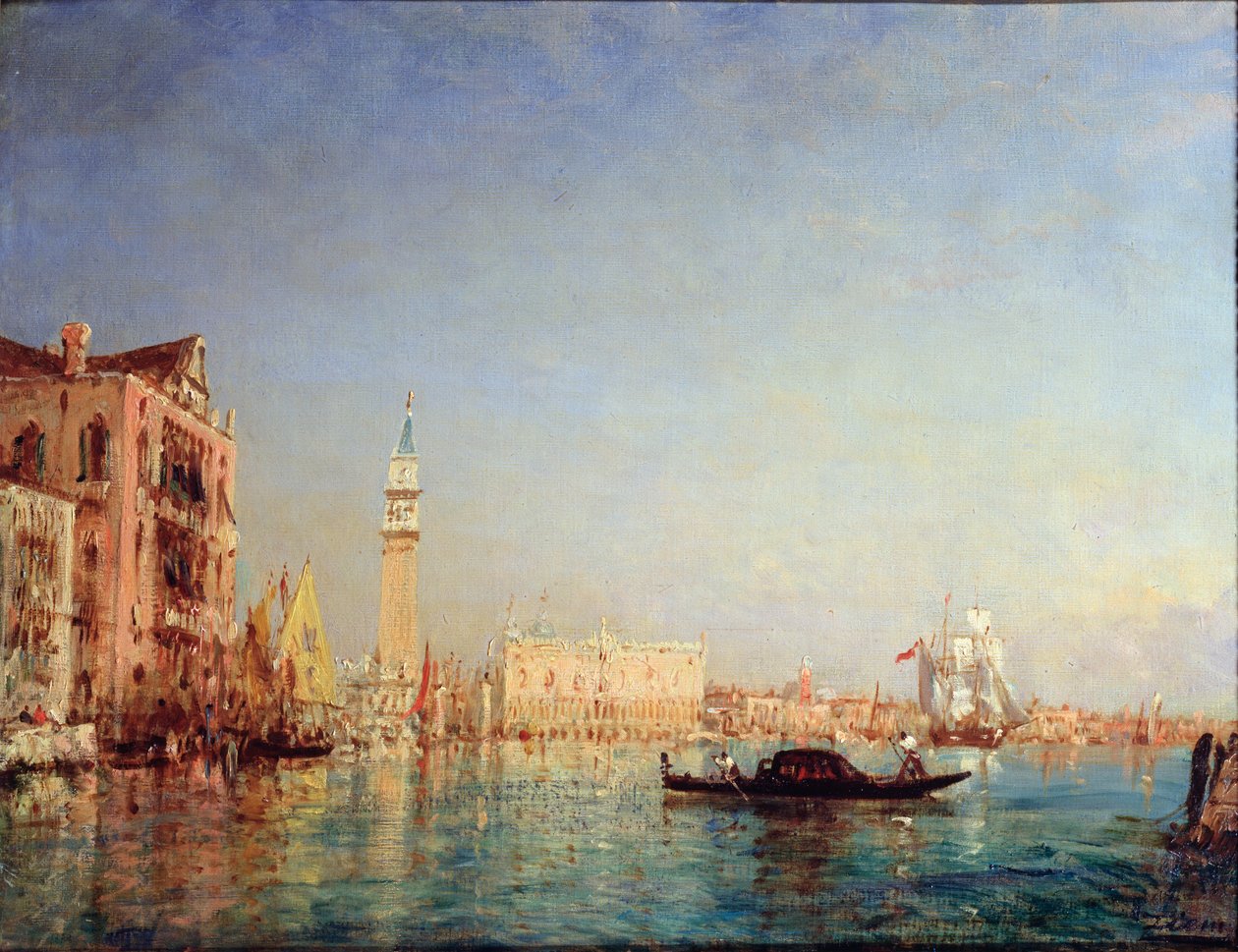Venecia, siglo XIX de Félix Ziem