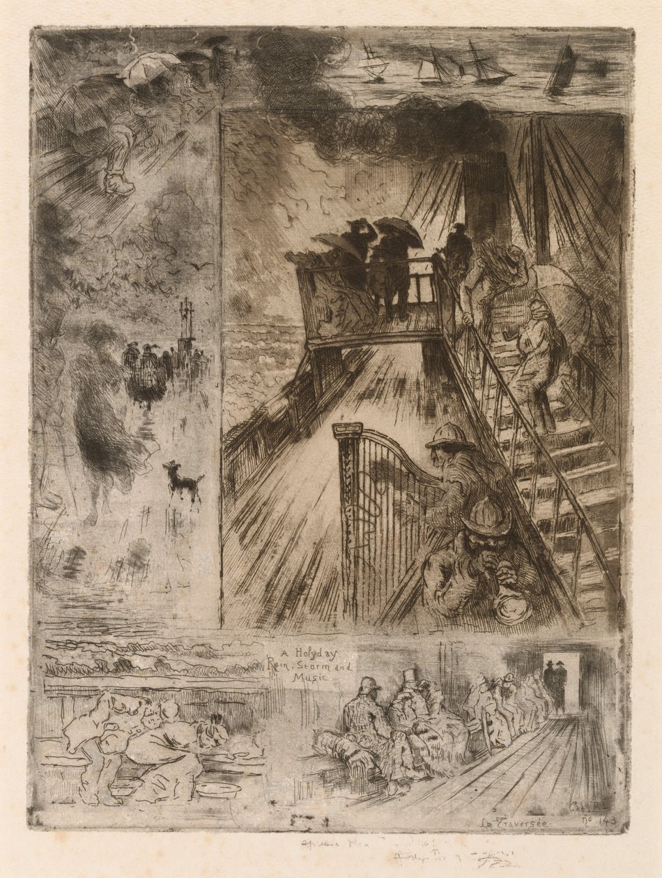 La Traversee de Felix Hilaire Buhot