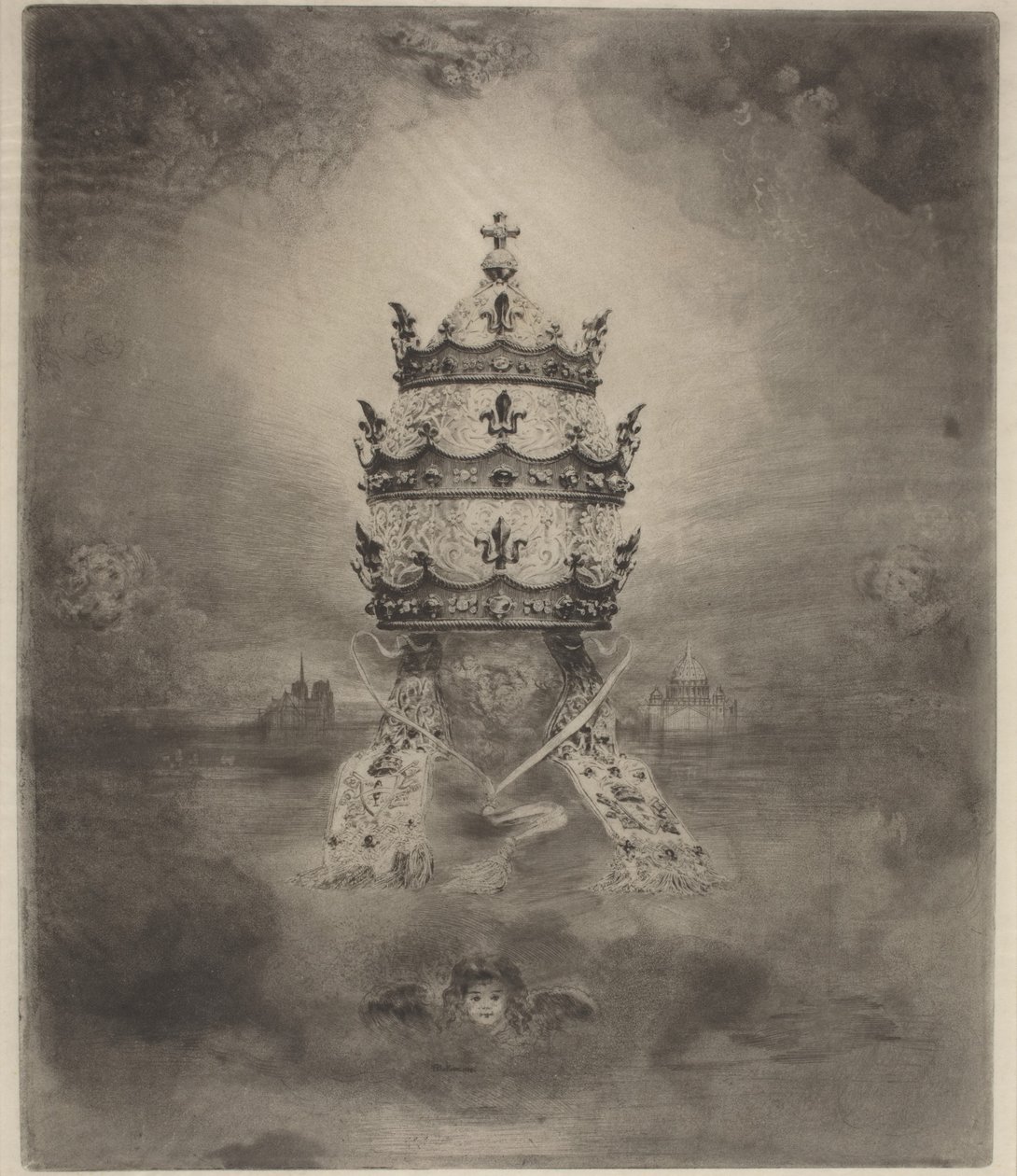 La tiara de Felix Hilaire Buhot