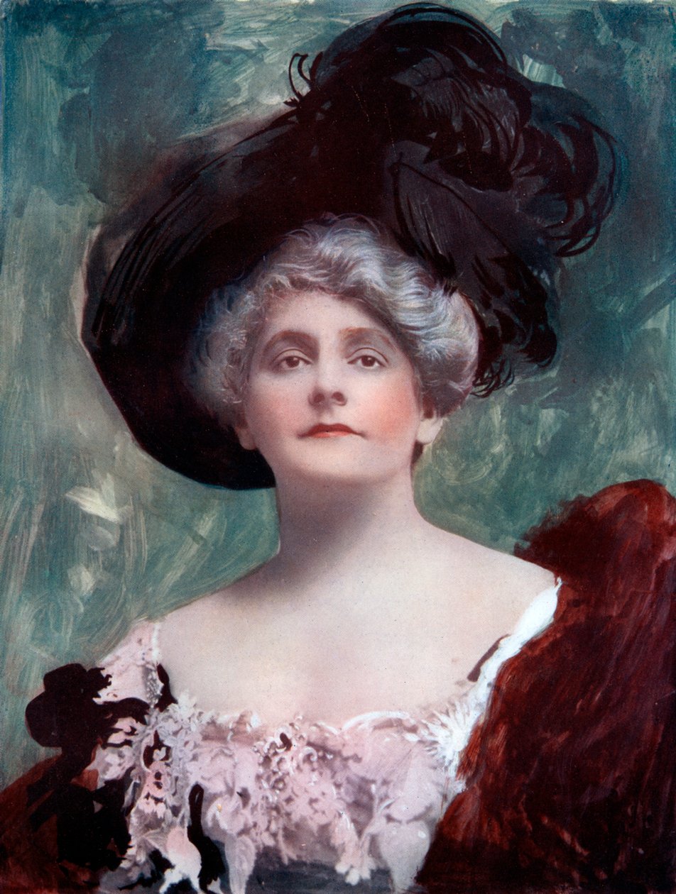 Cecil Raleigh 1856-1914, actriz inglesa, c. 1902 de Fellows Willson