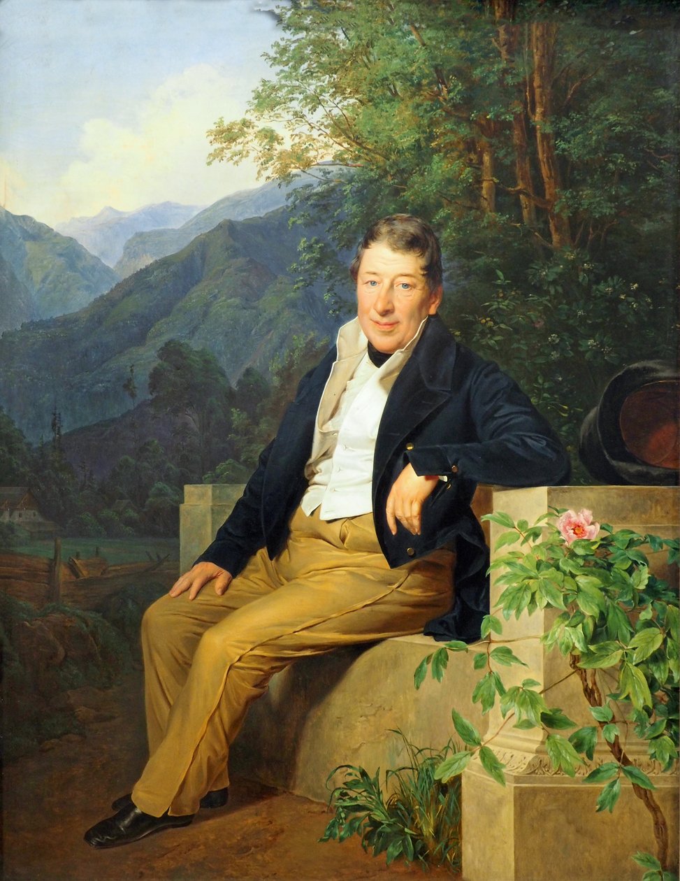 Retrato del Barón Moser de Ferdinand Georg Waldmuller