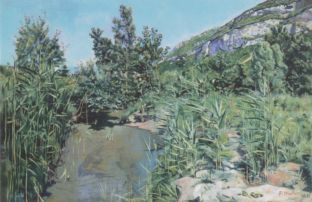 Al pie del Salève de Ferdinand Hodler