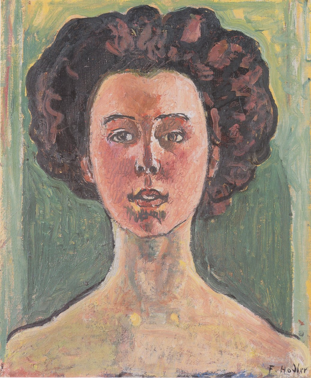 Retrato de Gertrud Müller de Ferdinand Hodler
