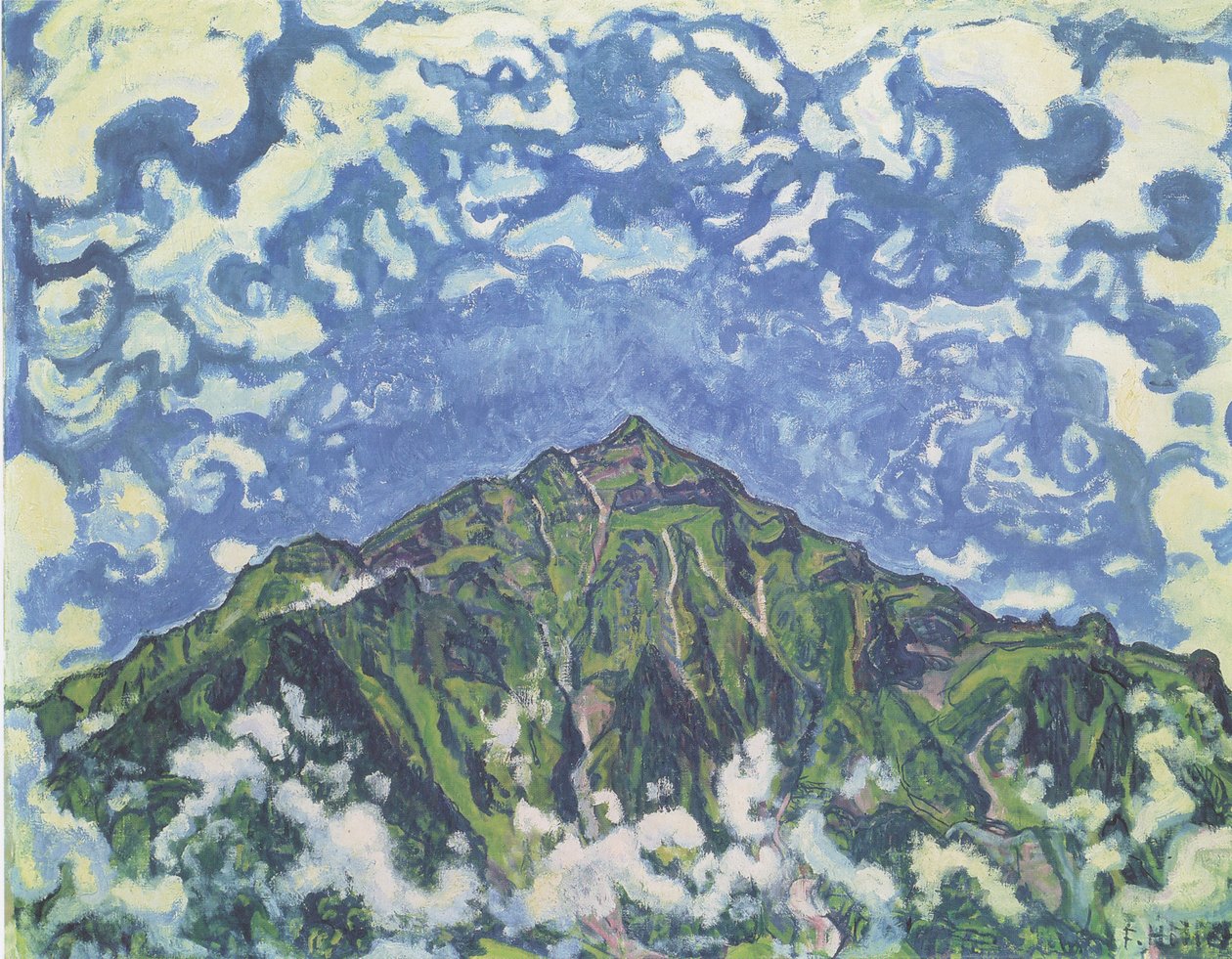 El Niesen de Ferdinand Hodler