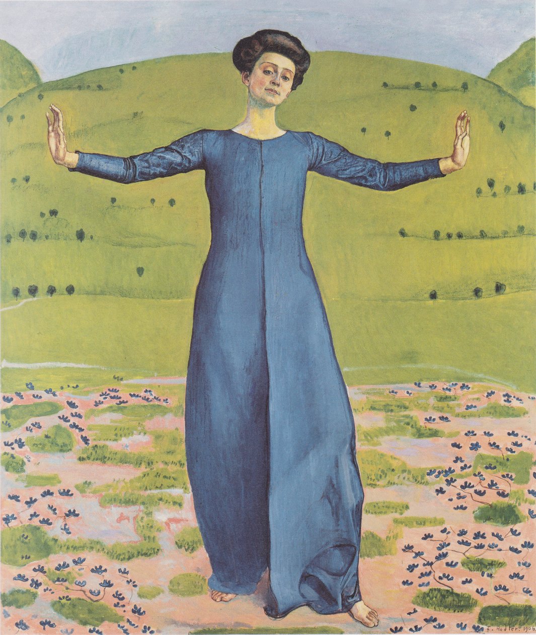 Canción desde la distancia de Ferdinand Hodler