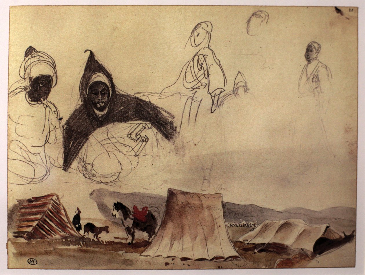 Marruecos de Ferdinand Victor Eugene Delacroix