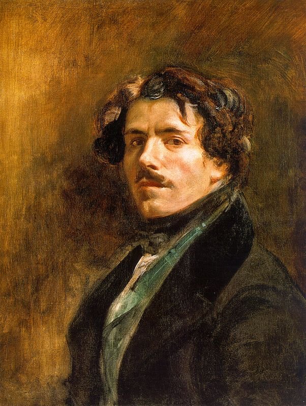 Autorretrato de Ferdinand Victor Eugene Delacroix