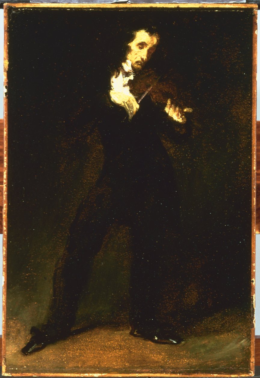 Paganini de Ferdinand Victor Eugene Delacroix