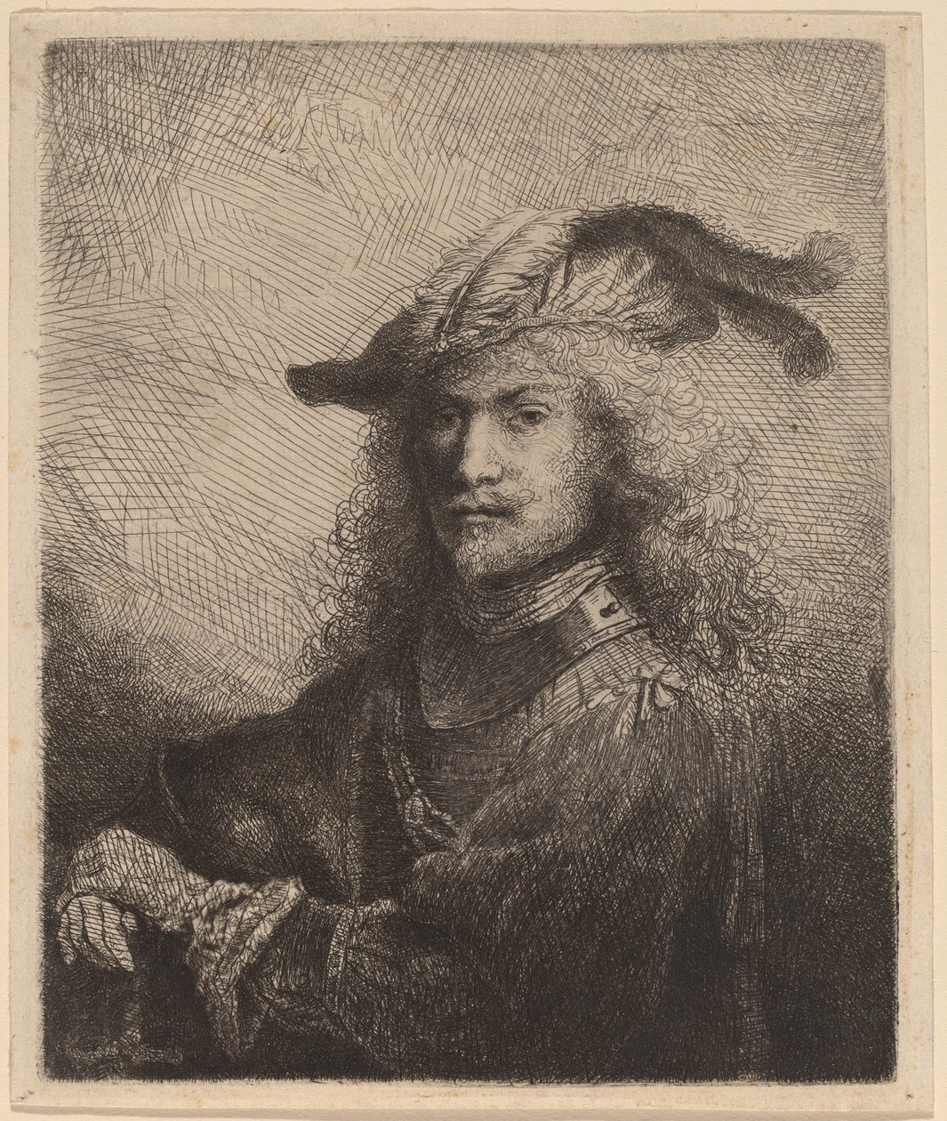 Retrato de un oficial de Ferdinand Bol