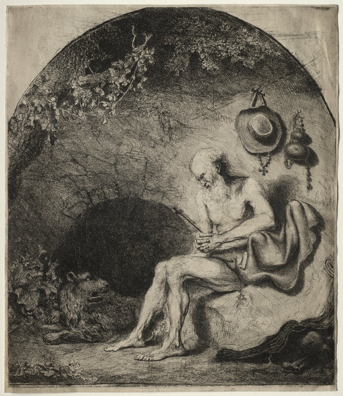 St. Jerome in Penitence de Ferdinand Bol