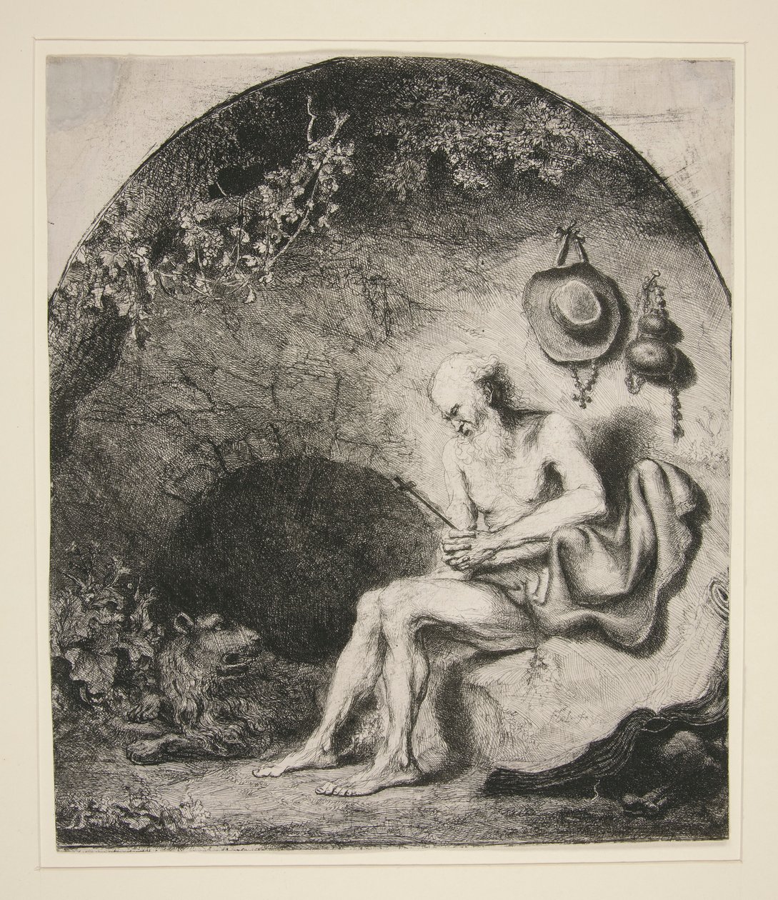 San Jerónimo en la cueva de Ferdinand Bol