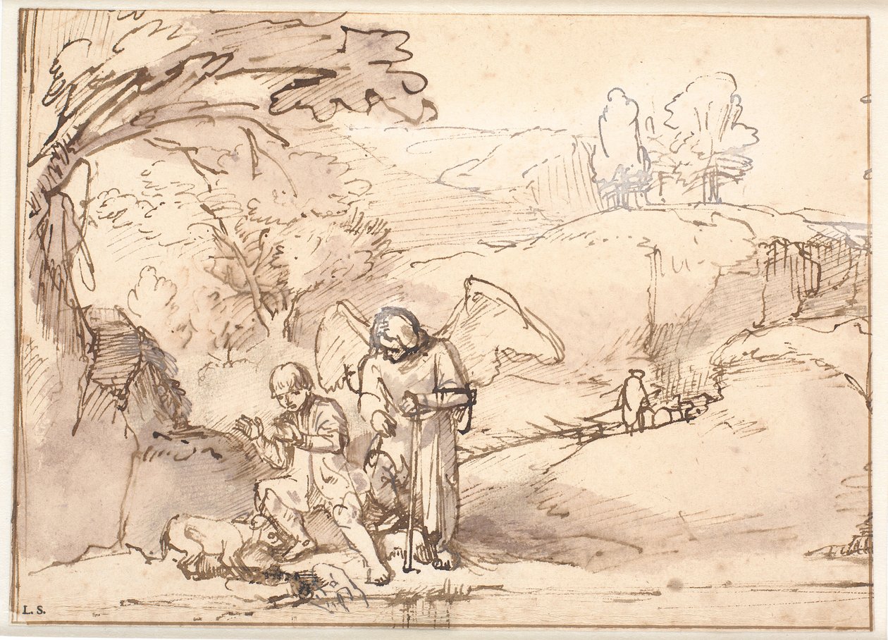 Tobías y el Pez de Ferdinand Bol