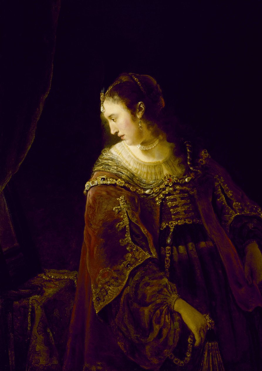 Mujer en su tocador de Ferdinand Bol