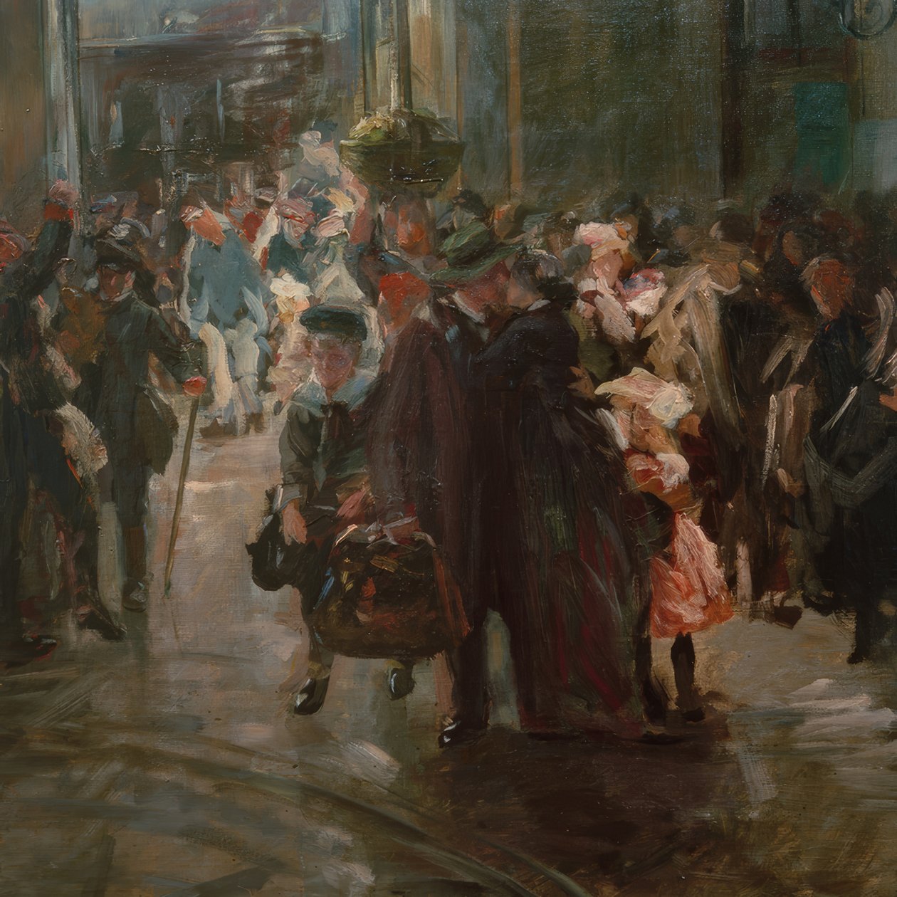 En la estación de Ferdinand Brutt
