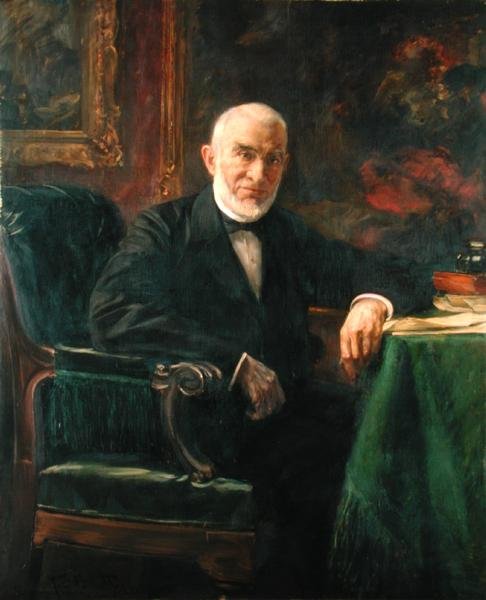 Senador Ferdinand Moring (1818-1900) de Ferdinand Brutt