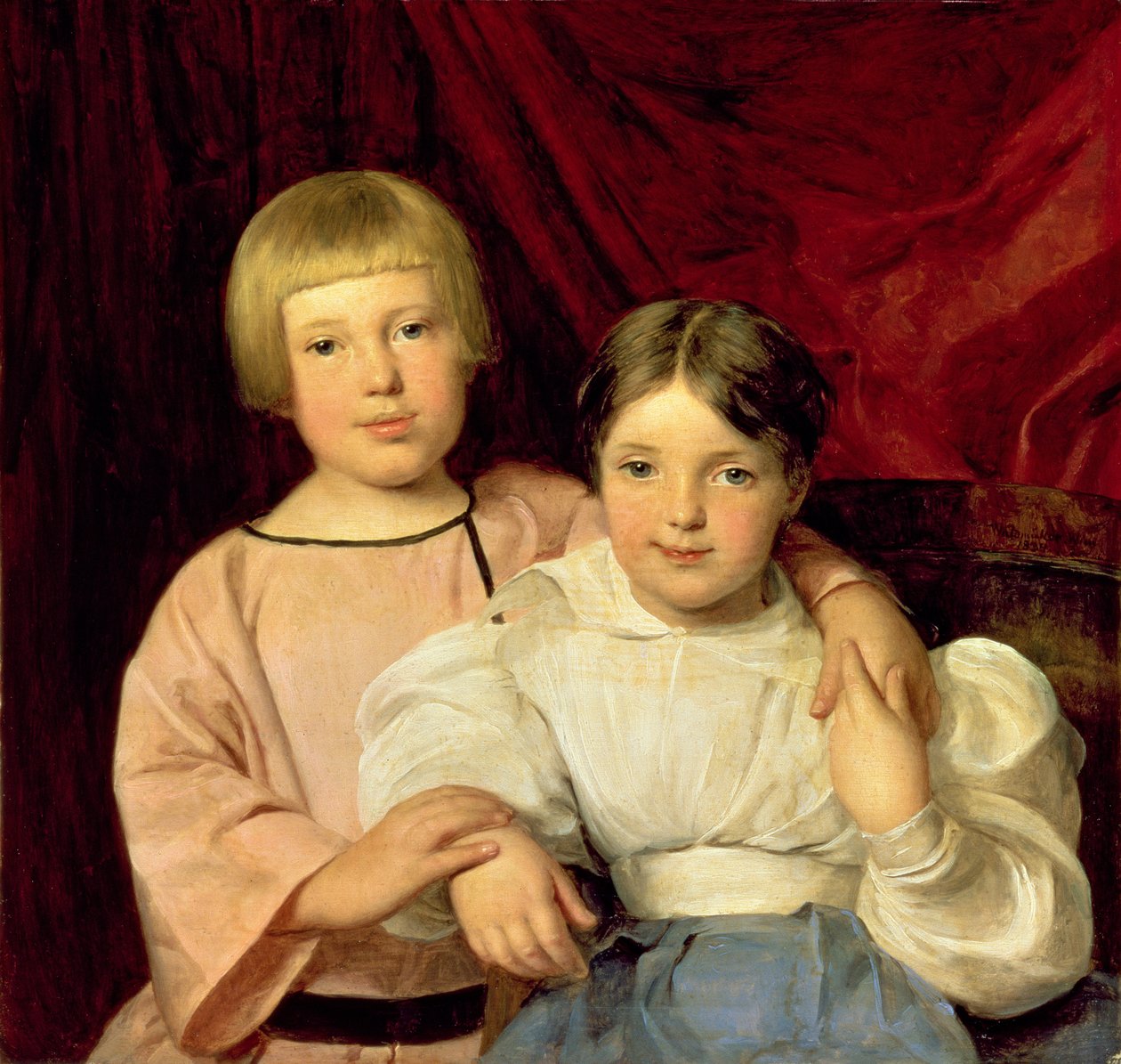 Niños de Ferdinand Georg Waldmuller