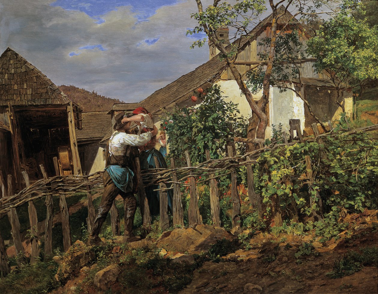 Los vecinos de Ferdinand Georg Waldmuller