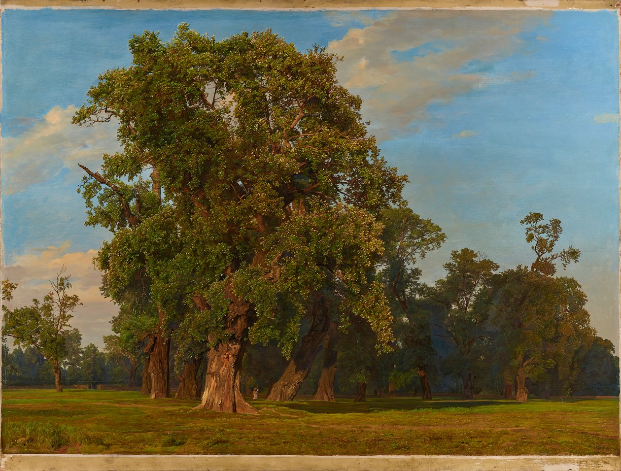 Gran paisaje del Prater de Ferdinand Georg Waldmuller