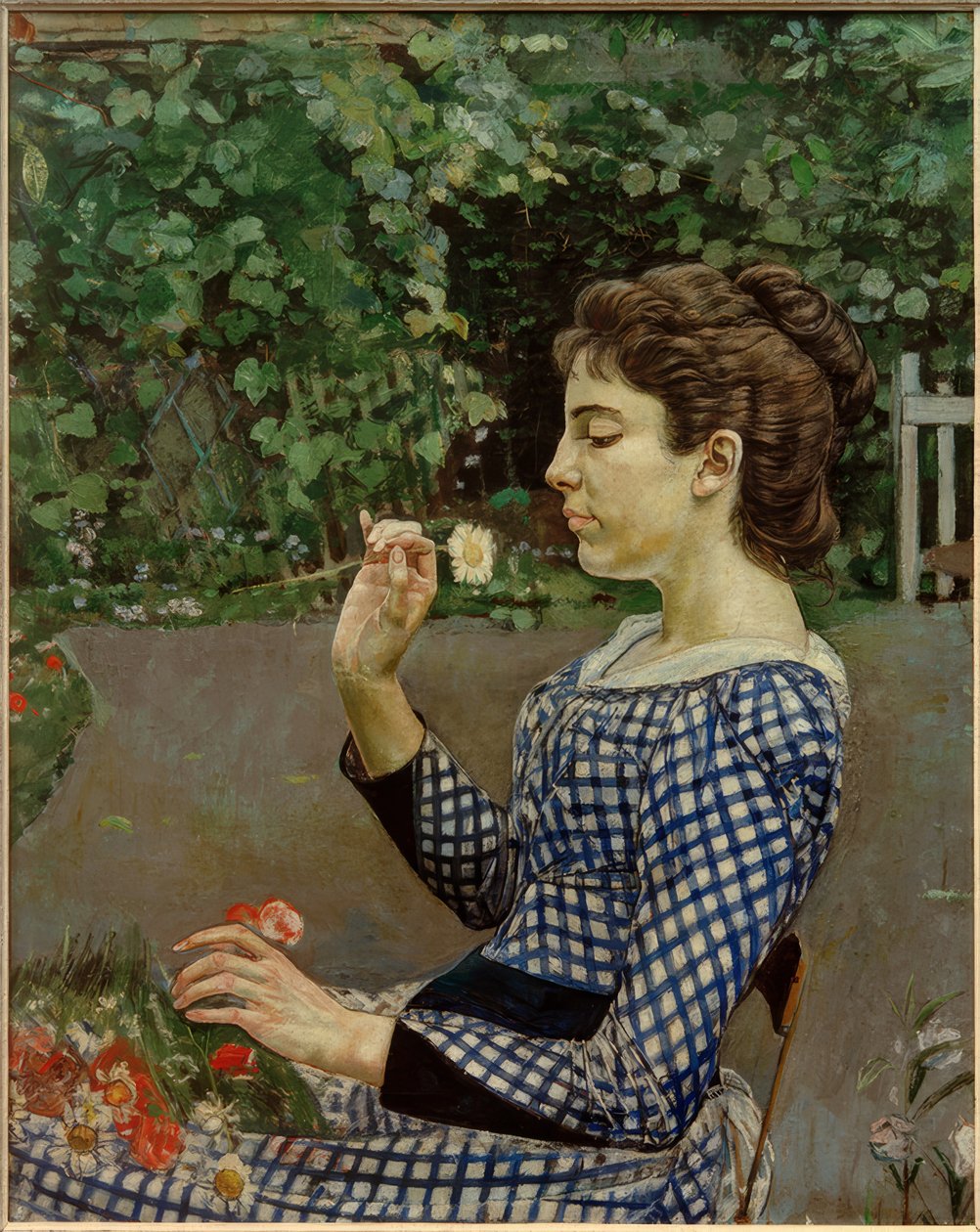 Retrato de Hélène Weiglé de Ferdinand Hodler