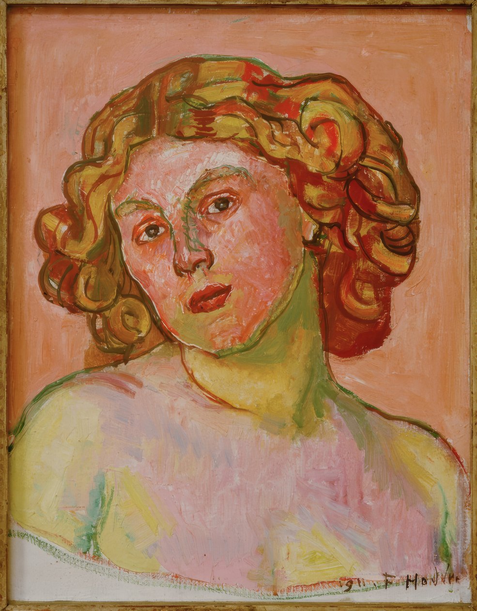 Retrato de Règina Morgeron de Ferdinand Hodler