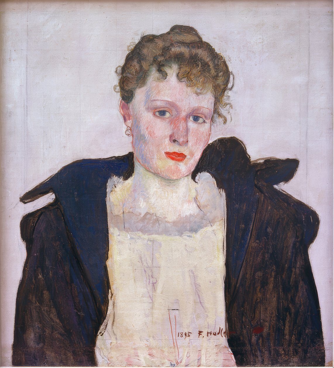Retrato de mujer de Ferdinand Hodler