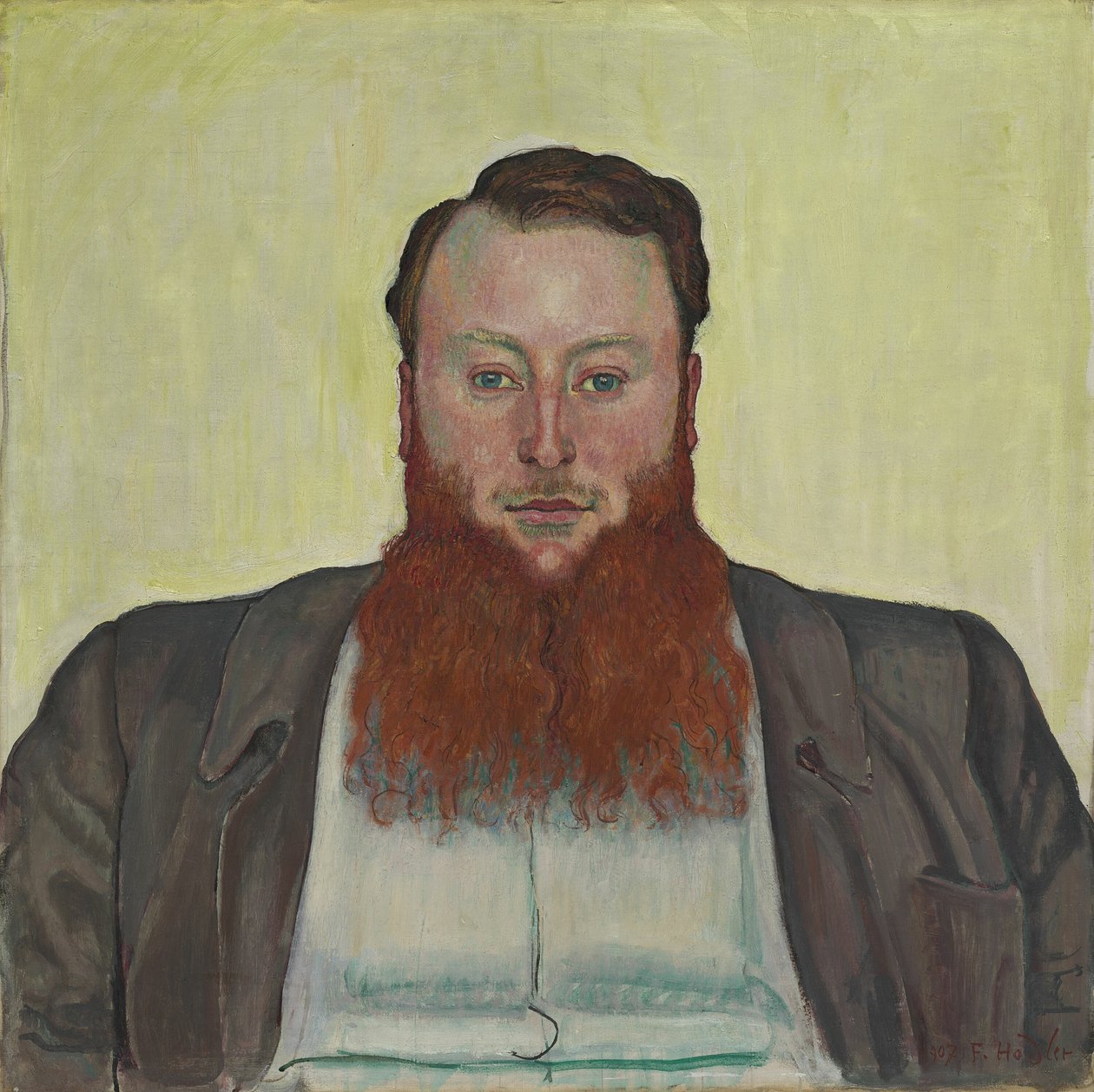 James Vibert, escultor, 1907 de Ferdinand Hodler