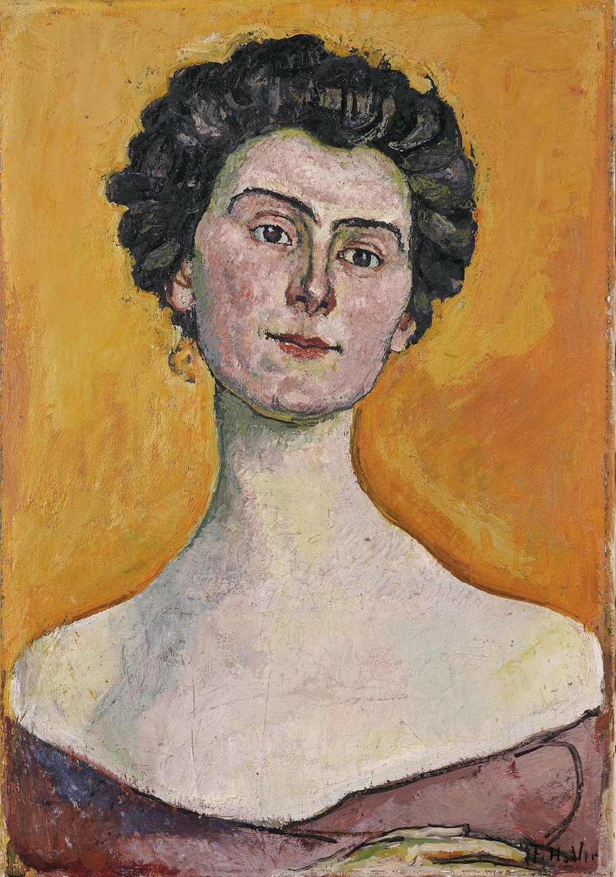 Retrato de Clara Pasche-Battié, 1914 de Ferdinand Hodler