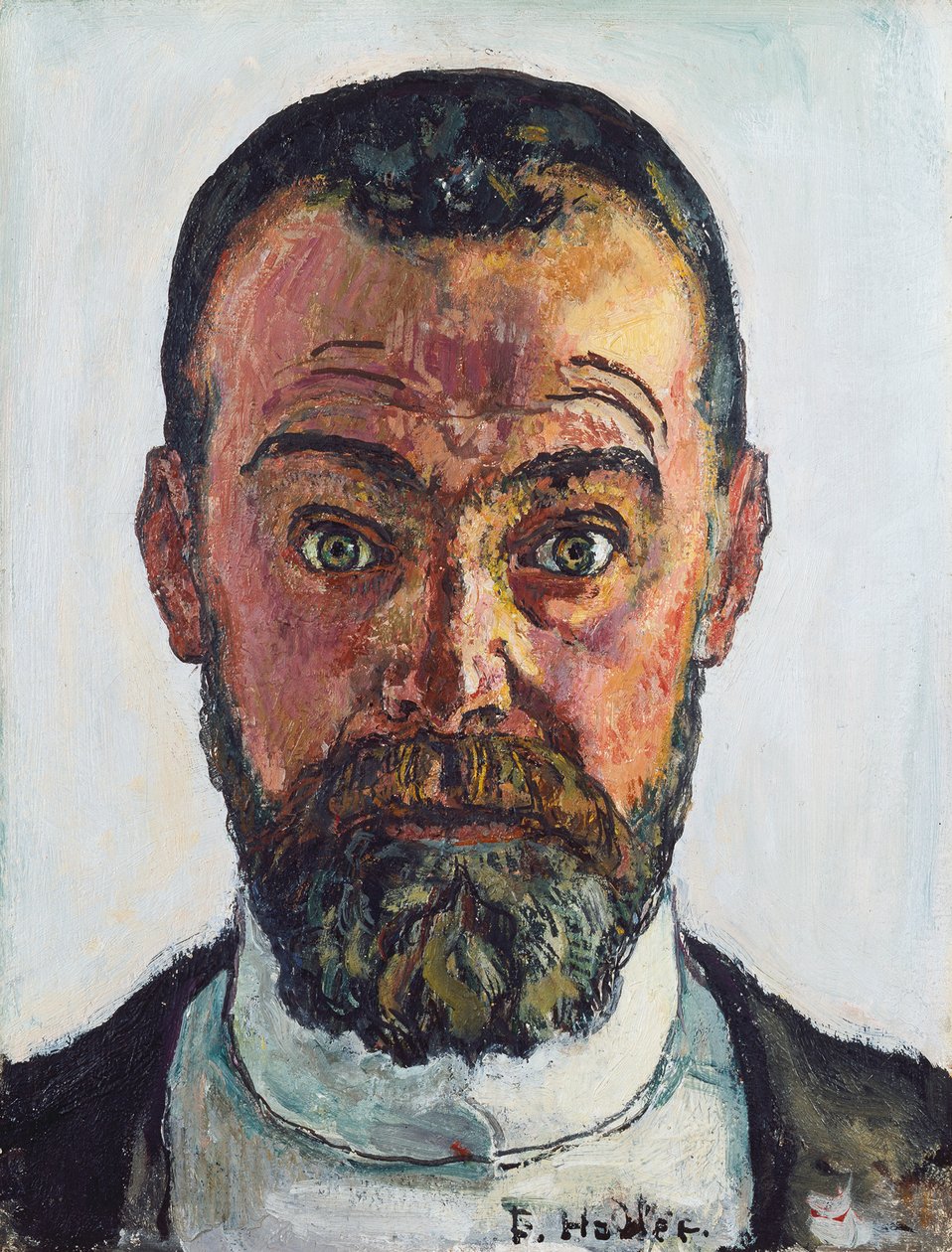 Autorretrato, 1912 de Ferdinand Hodler