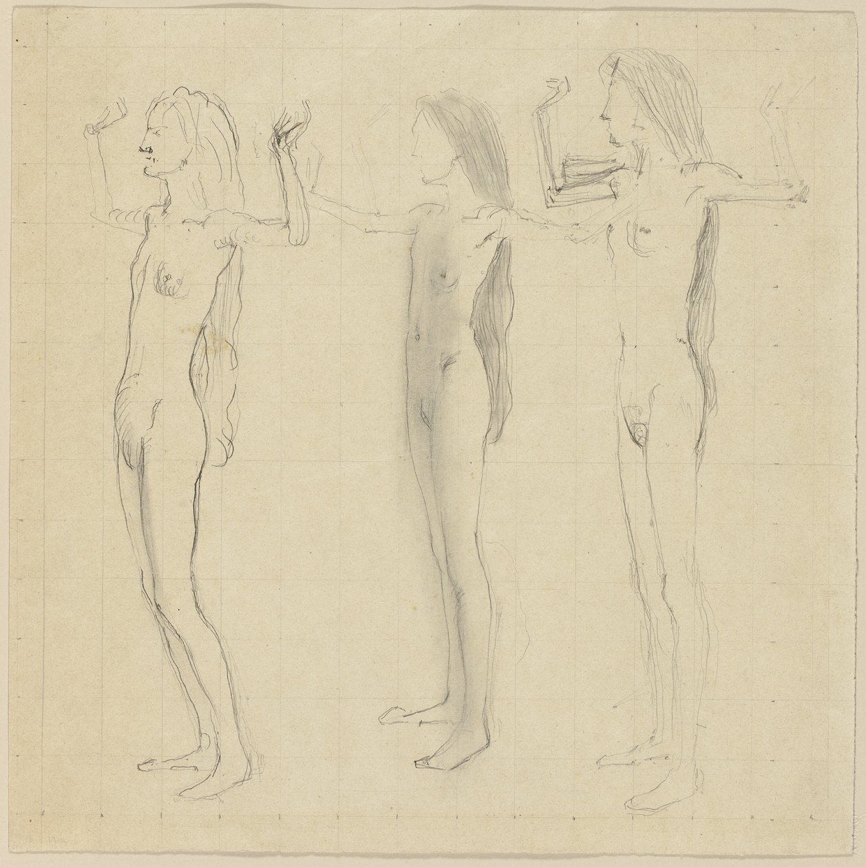 Estudio para el Día (Verdad) de Ferdinand Hodler