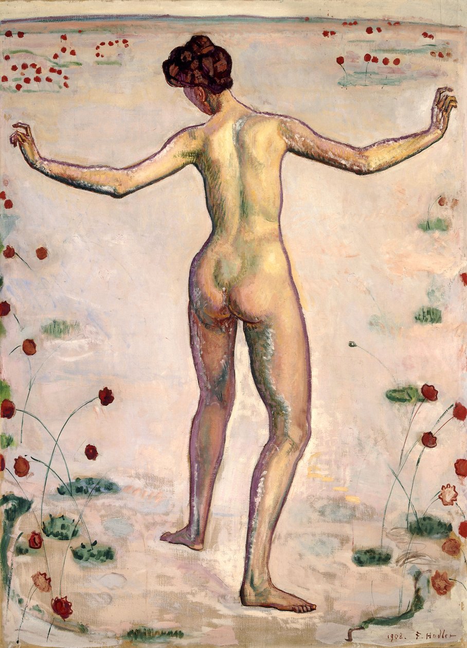 El esplendor de las líneas; Linienherrlichkeit, 1908 de Ferdinand Hodler