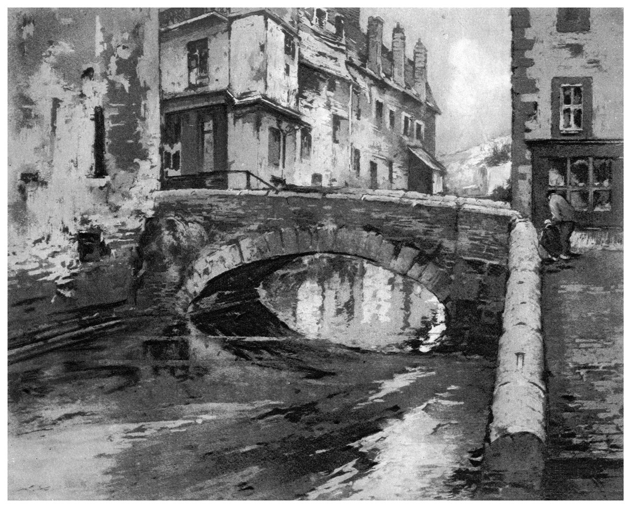 Pont Breton, c1890-1940 de Ferdinand Jean Luigini